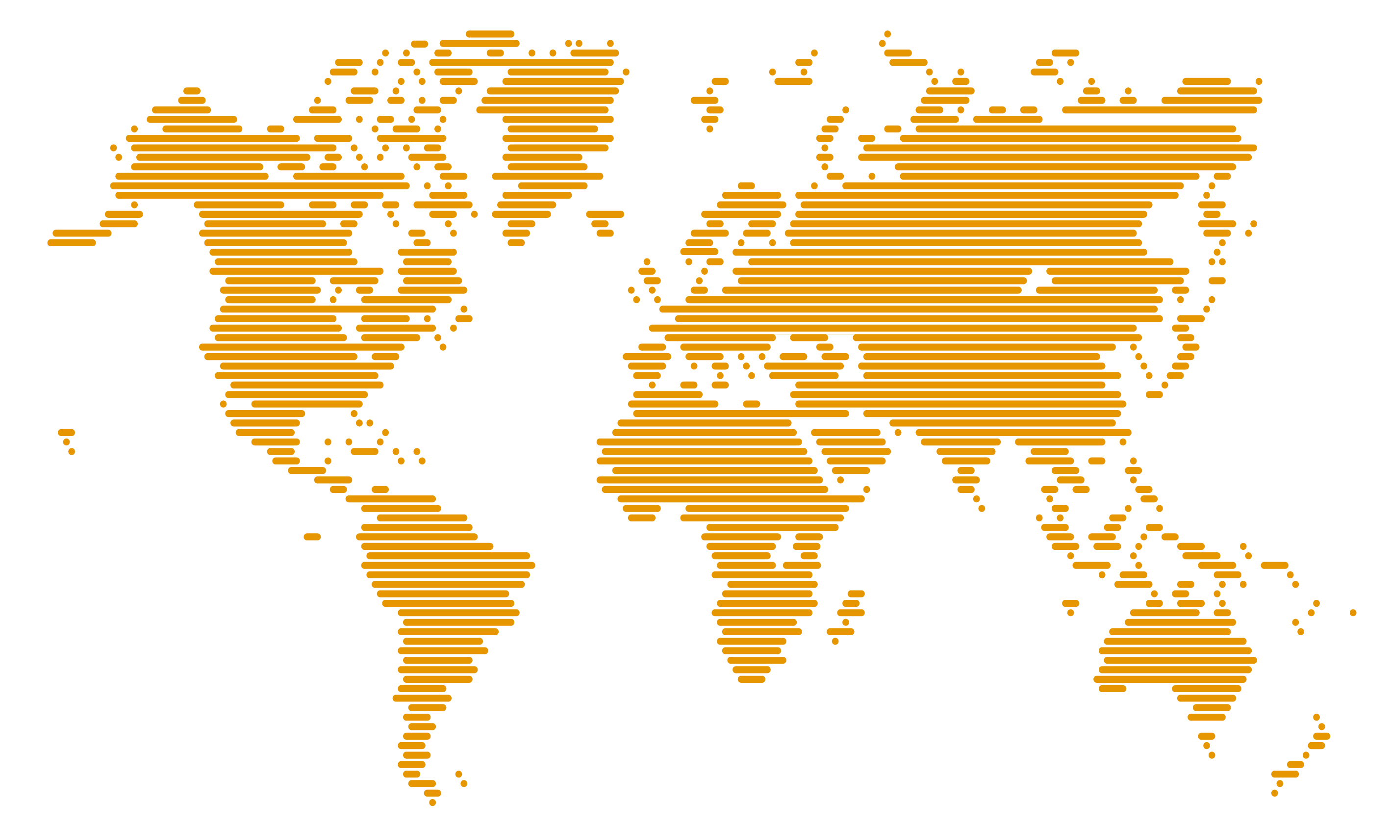 Mapa de alcance global y red de oficinas internacionales de CorporatePOINT